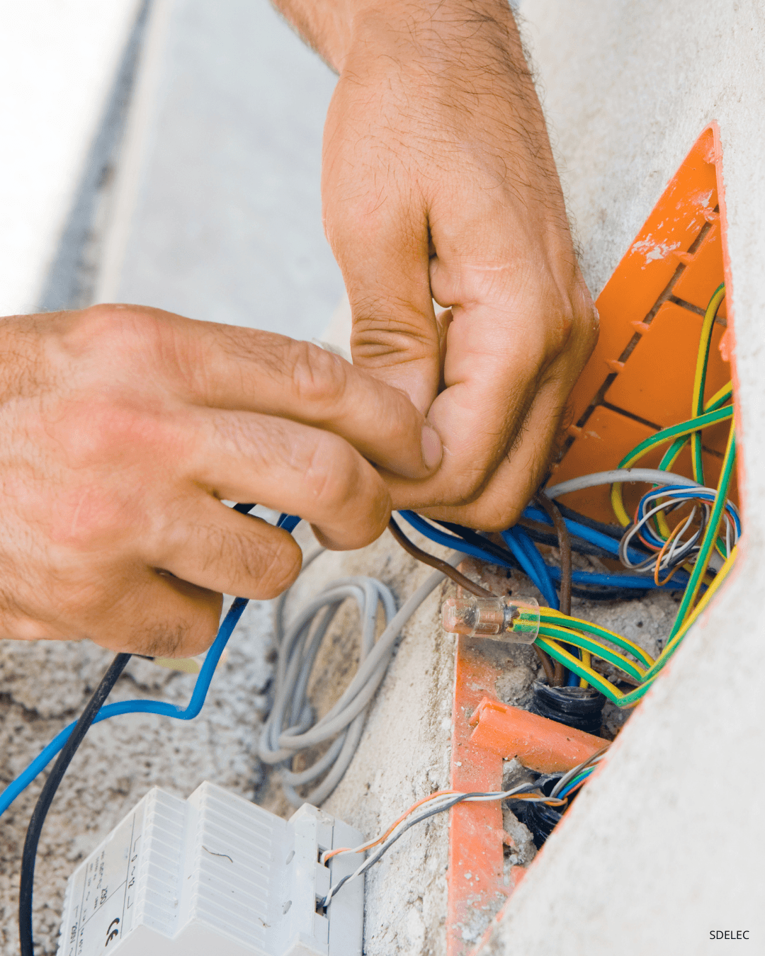 Câblage électrique pour installation domotique et équipements connectés à Lyon